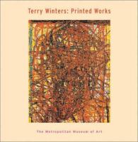 Terry Winters Printed Works cover