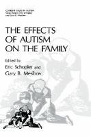 The Effects of Autism on the Family cover