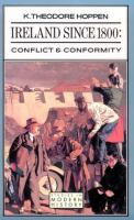 Ireland Since 1800 Conflict and Conformity cover