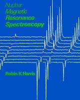 Nuclear Magnetic Resonance Spectroscopy cover