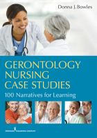 Gerontology Nursing Case Studies cover