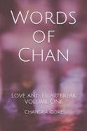 Words of Chan : Love and Heartbreak Volume One cover