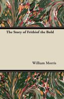 The Story of Frithiof the Bold cover