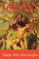 Tarzan at the Earth's Core cover