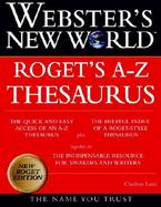 Webster's New World Rogets A-Z Thesaurus cover