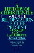 A History of Christianity (volume2) cover