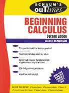 Schaum's Outline of Theory and Problems of Beginning Calculus cover