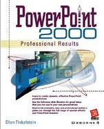 PowerPoint 2000 Professional Results cover