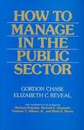How to Manage in the Public Sector cover