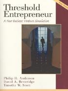 Threshold Entrepreneur A New Business Venture Simulation cover