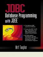 JDBC: Database Programming with J2EE cover