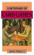 A Dictionary of Card Games cover
