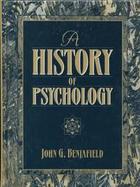 A History of Psychology cover