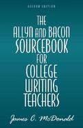 The Allyn and Bacon Sourcebook for College Writing Teachers cover