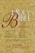 King James Version Reference Bible Gold cover