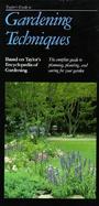 Taylor's Guide to Gardening Techniques cover