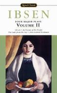 Ibsen 4 Major Plays  Ghosts/an Enemy of the People/the Lady from the Sea/John Gavriel Borkman (volume2) cover