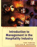 Introduction to Management in the Hospitality Industry cover