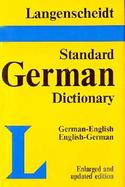 Langenscheidt's Standard German Dictionary English-German German-English cover