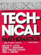 Introduction to Technical Mathematics With Problem Solving cover