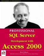 Professional SQL Server Development with Access cover