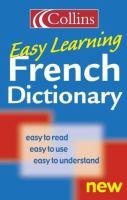 Collins Easy Learning French Dictionary cover