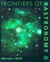 Frontiers of Astronomy cover