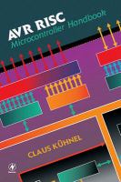 AVR RISC Microcontroller Handbook cover