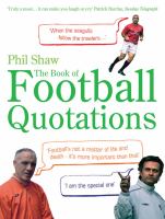 The Book of Football Quotations cover
