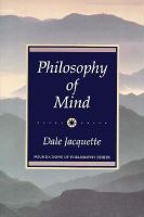 Philosophy of Mind cover