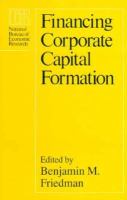 Financing Corporate Capital Formation cover