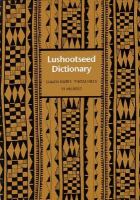 Lushootseed Dictionary cover