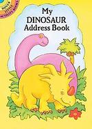 My Dinosaur Address Book cover