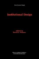 Institutional Design cover