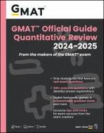 GMAT Official Guide Quantitative Review 2024-2025: Book + Online Question Bank cover