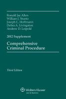 Comprehensive Criminal Procedure 2012 Supplement cover