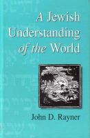 A Jewish Understanding of the World cover
