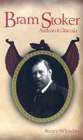 Bram Stoker Author of Dracula cover