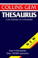 Collins Gem Thesaurus cover