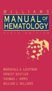 William's Manual of Hematology cover