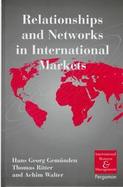Relationships and Networks in International Markets cover