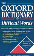 The Oxford Dictionary of Difficult Words cover