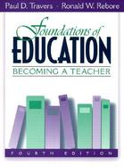 Foundations of Education Becoming a Teacher cover