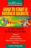 How to Start a Business Website cover