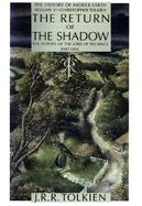 Return of the Shadow The History of the Lord of the Rings Part 1 cover