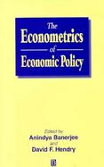 The Econometrics of Economic Policy cover