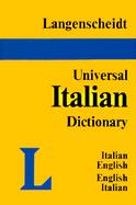 Langenscheidt's Universal Dictionary Italian-English English Italian English-Italian Italian-English cover