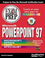 PowerPoint 97 Exam Prep with CDROM cover