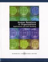Human Relations in Organization cover