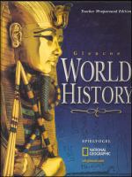 Glencoe World History Teachers Wraparound Edition cover